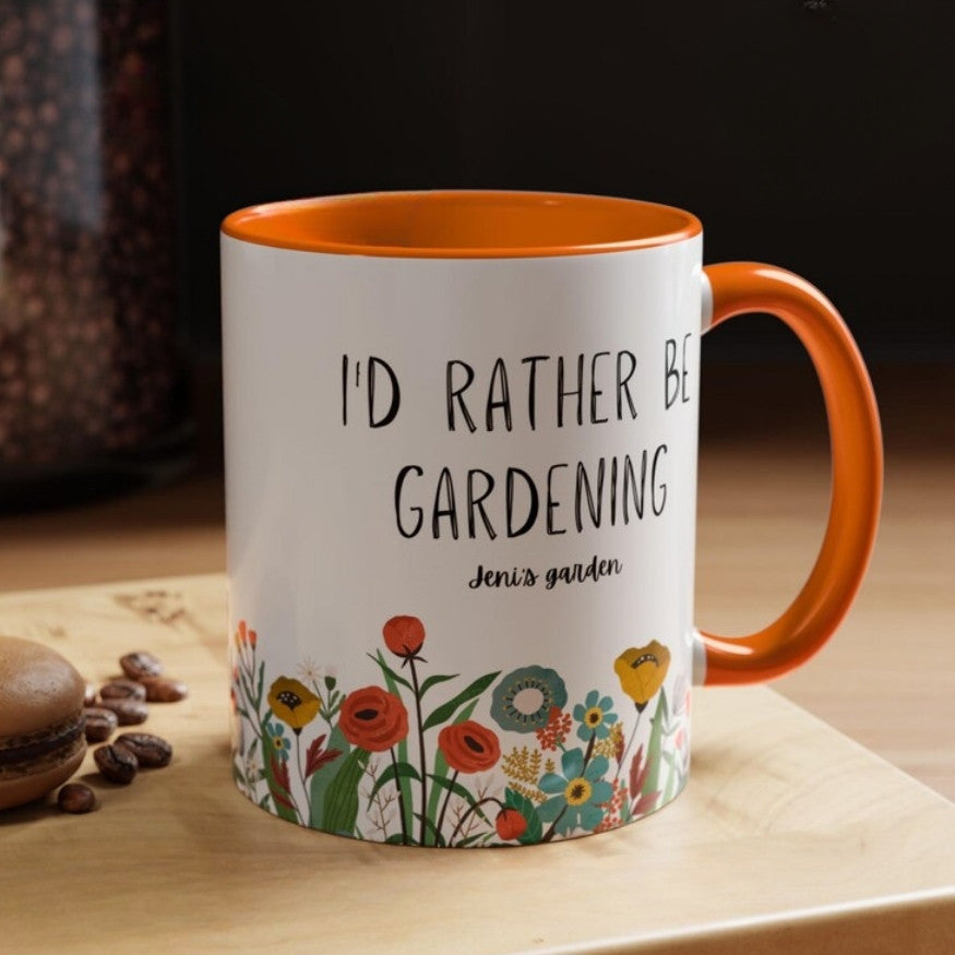 I’d Rather Be Gardening Mug